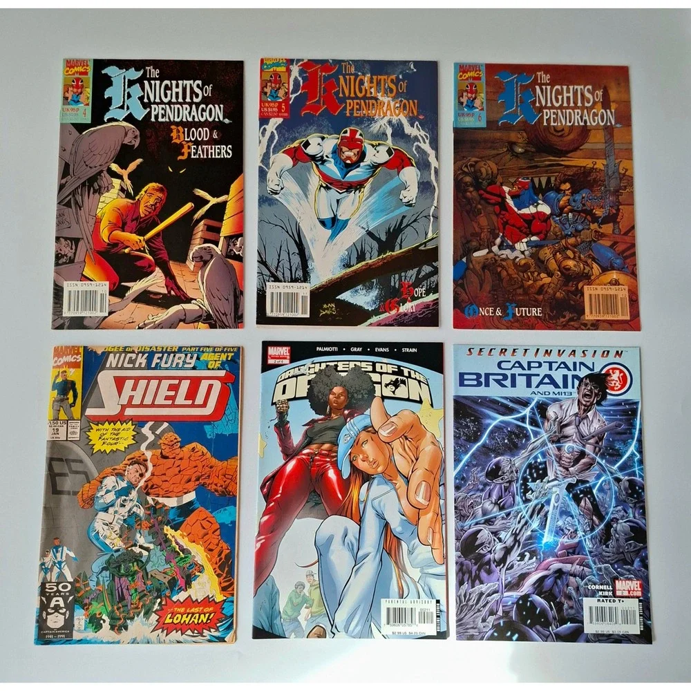 60 Marvel Comic Book Lot Heroes for Hire Deadpool Battlestar Galactica Yogi Bear